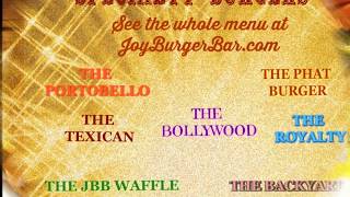 SPECIALTY BURGERS are NEW at Joy Burger Bar!