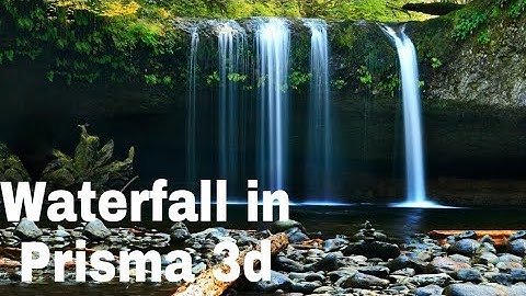 Prisma 3d waterfall