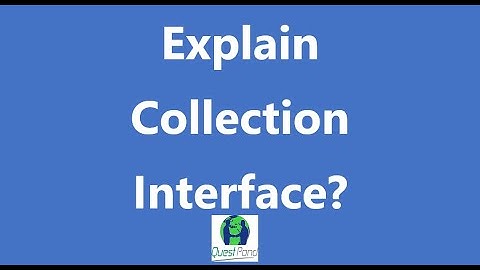 J2EE/Core Java/Collections interview questions: - Explain collection interface in Java API?