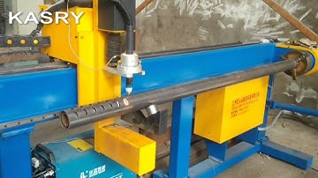 KR-XYS 3 simplify round pipe CNC cutting machine