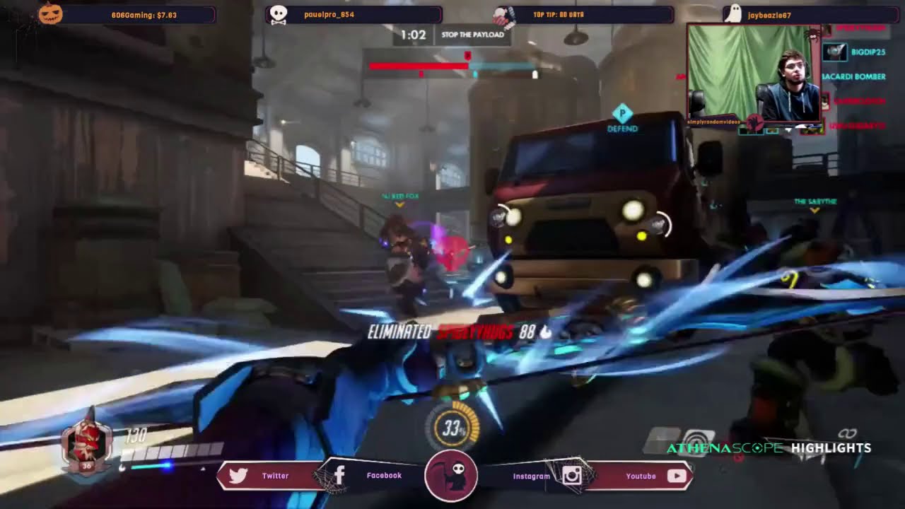 OVERWATCH Halloween Trick or Treat SHOWCASE by Athenascope