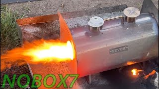 Rapid prototyping waste oil heat . Testing for Steven today