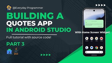 How to build a Stunning Quotes App in Android Studio Part 3 – Beginners Can Do This Too!