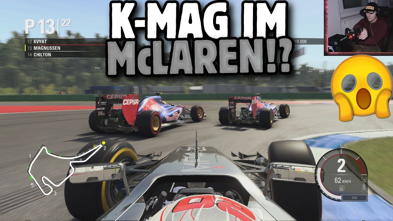 Viele BUGS und PANNEN bei K-MAG im McLaren! | F1 2014 in F1 2015 ...