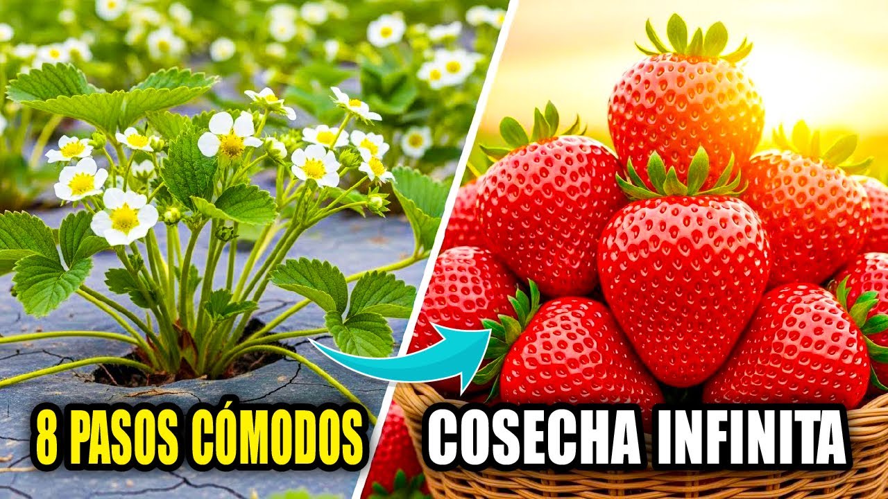 8 pasos sencillos para tener fresas infinitas (¡Mis 6 plantas sorprendieron a los vecinos!)