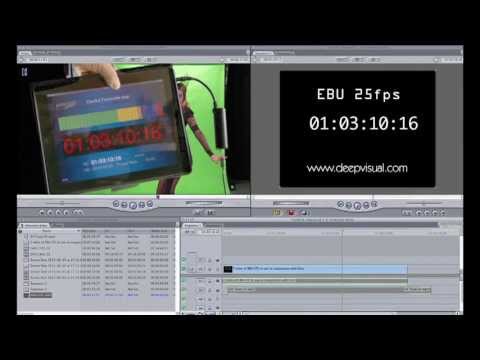 Timecode sync on Multicamera and playback shoots.