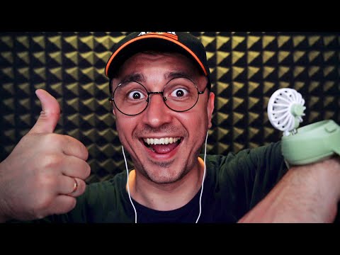 АСМР Самые Мурашечные Гаджеты / Techno ASMR - My New Headphones, Bluetooth Speaker, Portable Fan