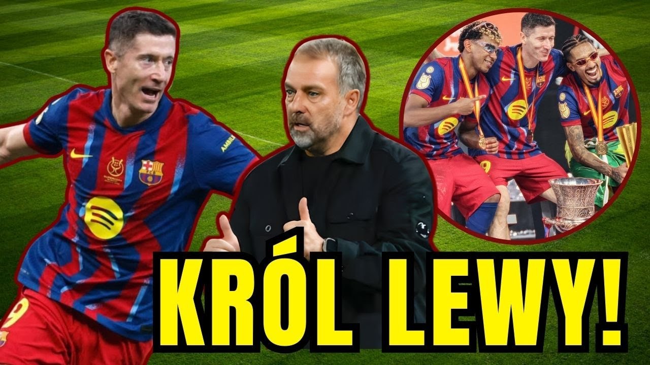 LEWANDOWSKI UCISZYŁ MADRYT! Cudowny gol w El Clasico. Barcelona ma puchar!