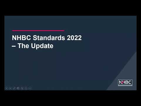 NHBC Standards 2022 Updates Webinar