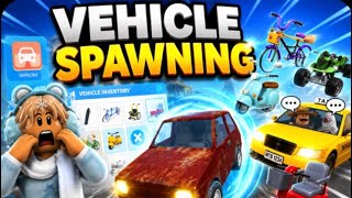 🚗 NEW VEHICLE APP, VEHICLE STORAGE, SPAWN CARS ANYWHERE & MORE! | BLOXBURG VEHICLE SPAWNING UPDATE! screenshot 4