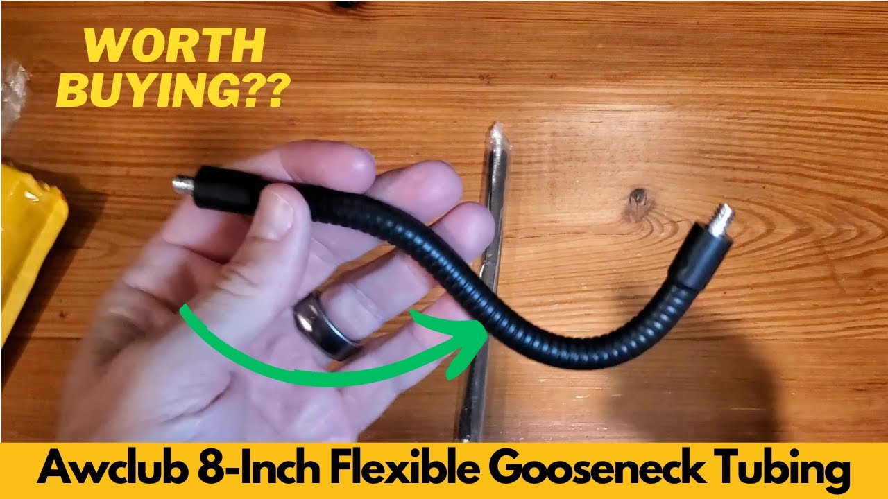 Гибкая 8-дюймовая трубка с гибким креплением Awclub, универсальная 14-дюймовая 20-дюймовая наружн...