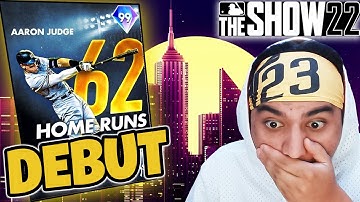 I UNLOCKED 99 AARON JUDGE... MLB THE SHOW 22
