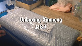 Unboxing Bàn Phím Cơ Gaming Xinmeng M87 | Bàn phím cơ Bluetooth giá rẻ