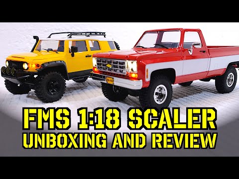 FMS 1:18 RC Chevrolet Blazer and Toyota FJ-Cruiser Scaler / Unboxing and Review
