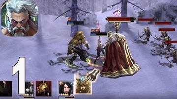 Gods Raid : Team Battle RPG - Gameplay Walkthrough part 1(iOS,Android)