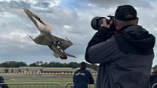 RIAT 2023 FINLAND F-18 PULLING INCREDIBLE G-FORCES 4K