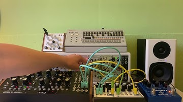 Scamp - Sunday Modular Ambient Eurorack with Moog Mother 32, Mutable Instruments Rings, Zvex & Meris