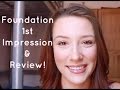 BOURJOIS 123 PERFECT FOUNDATION | First Impression, Review, Full Day of Wear!