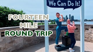 Riding and Exploring the Ohio River Greenway