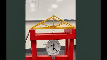 Structures 1, Spaghetti Bridge Testing and Video Presentation