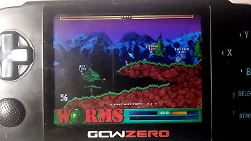 Virtual Jaguar on the GCW0 - Worms