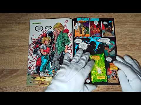 Spawn #29 4K 60FPS - March 1995 Flip Through Comic (Spanish)