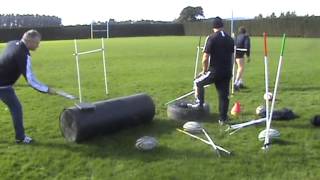 Half Back/Scrum Half Passing Drill