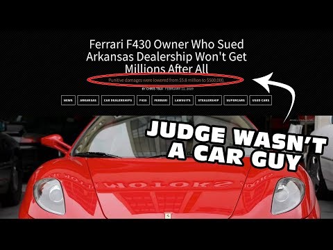 Video: Predsedniški Ferrari F430 za avkcijo