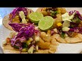 Tacos de PESCADO Capeado 🐟 Con La Salsa Perfecta Para Acompañar