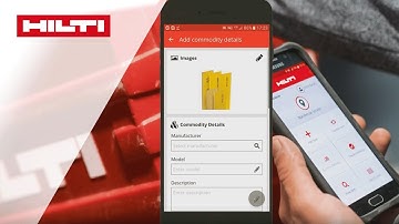 HOW TO Hilti ON!Track app 10: Bulkmateriaal toevoegen
