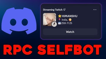 Discord custom rpc selfbot