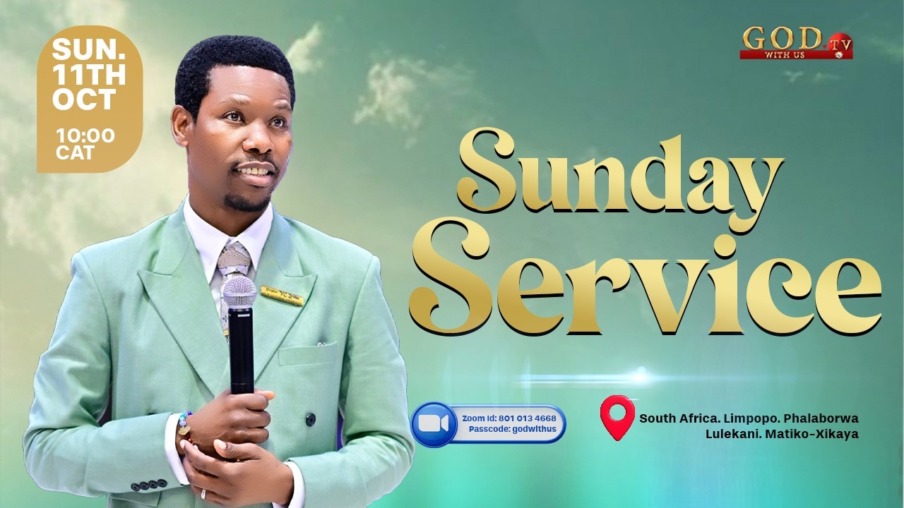 LIVE SUNDAY SERVICE | PROPHET VC ZITHA | 11 OCTOBER 2026