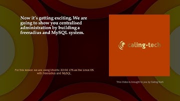 Freeradius and mysql installation on Ubuntu 22.04 LTS
