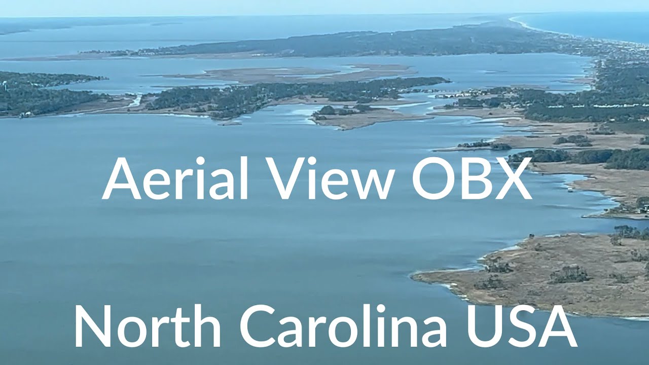 Aerial View Outer Banks North Carolina USA YouTube