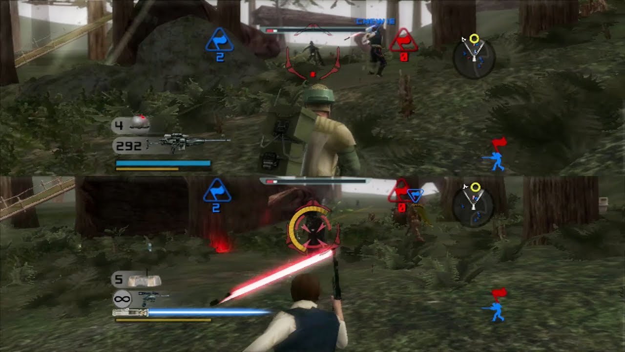 Star Wars Battlefront 2 Capture De Drapeau 1 Endor Ecran