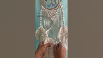 Macrame Daun part 2 #macrametutorial #macrameleaf #macramelover #macrameindonesia