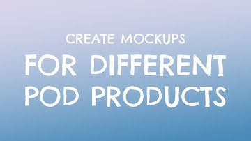 Create Mockups for Different Print on Demand Products Using Placeit