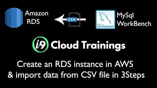 Create an RDS instance in AWS and import data from CSV file in 3 Steps