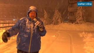 wetteronline.de: Starker Schneefall in den Alpen (24.11.2016)