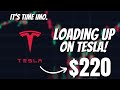 GET READY Its Time to LOAD THE BOAT on Tesla Stock