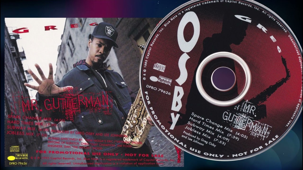 Greg Osby - Mr. Gutterman (Jobless Mix) (1993) HQ Jazz/Hip-Hop/Fusion