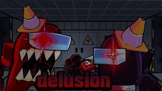 Friday Night Funkin Delusion But Scarlet And Black Imposters Sings It