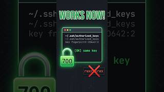SSH Key Is Correct But Linux Says Permission Denied? Check This