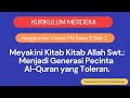 Quiz tentang Kitab-kitab Allah dan Generasi Pecinta Alquran