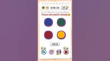 Brain test level 214: Try to follow the correct pattern.🤔😀 #braintest #brainteaser #shorts #ytshorts