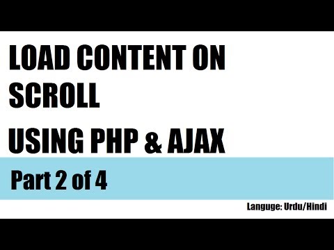 Load Content On