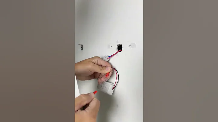 Installation tutorial for wall lamps on the shelf of the shelf