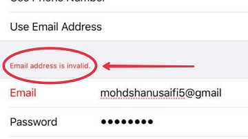 Create Apple ID Fix Email address is invalid. Problem Solve in iPhone