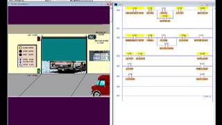LogixPro Simulation - Door (with ladder diagram solution)