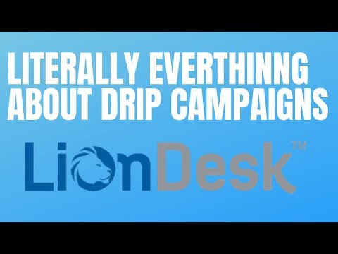Liondesk Drip Campaigns